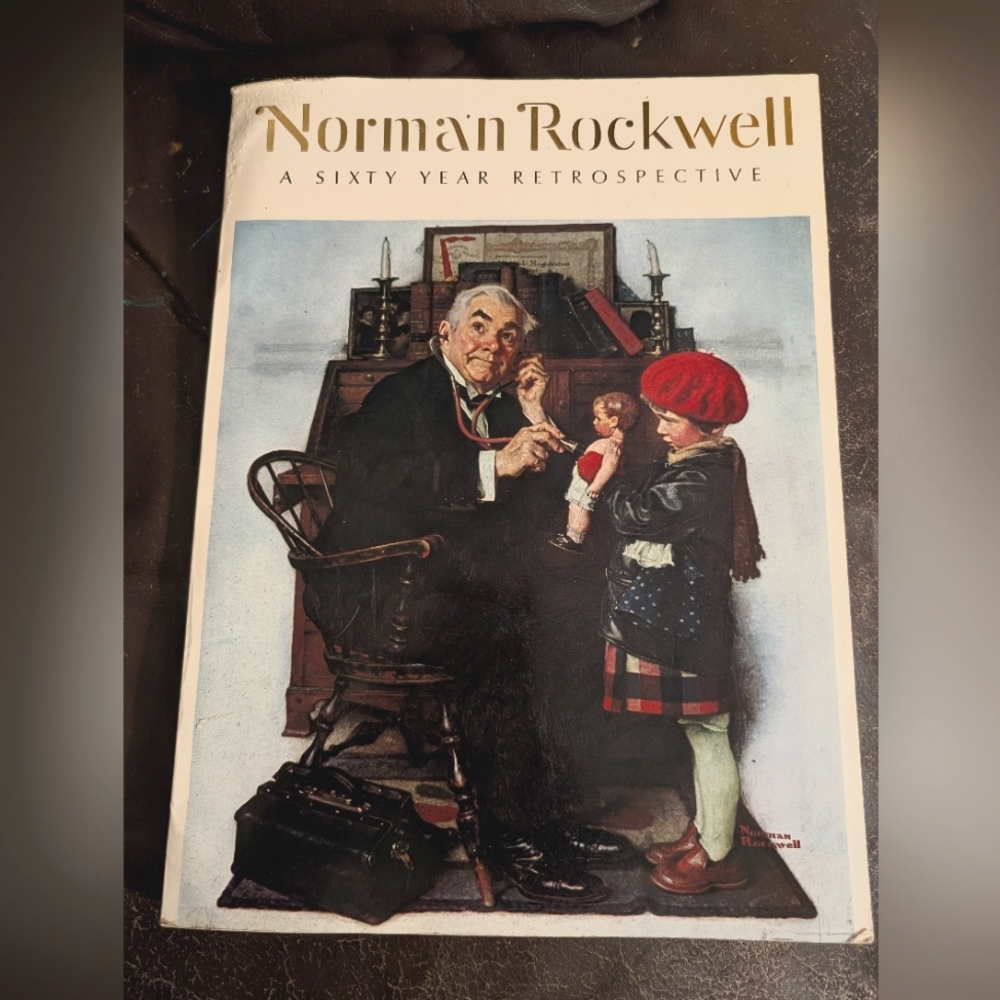 Norman Rockwell Art Book